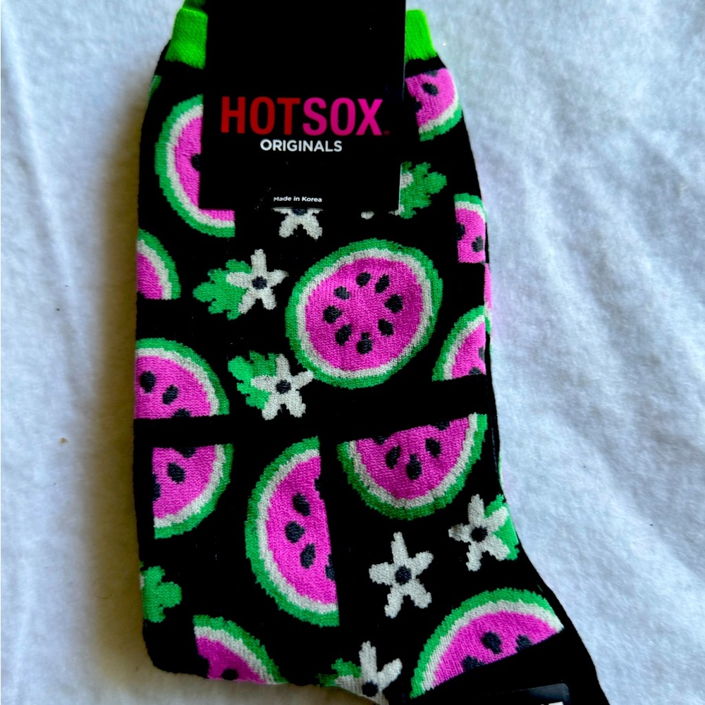Fun watermelon socks just for you!